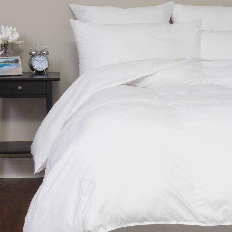 Cotton Down/ Feather Pillow - White