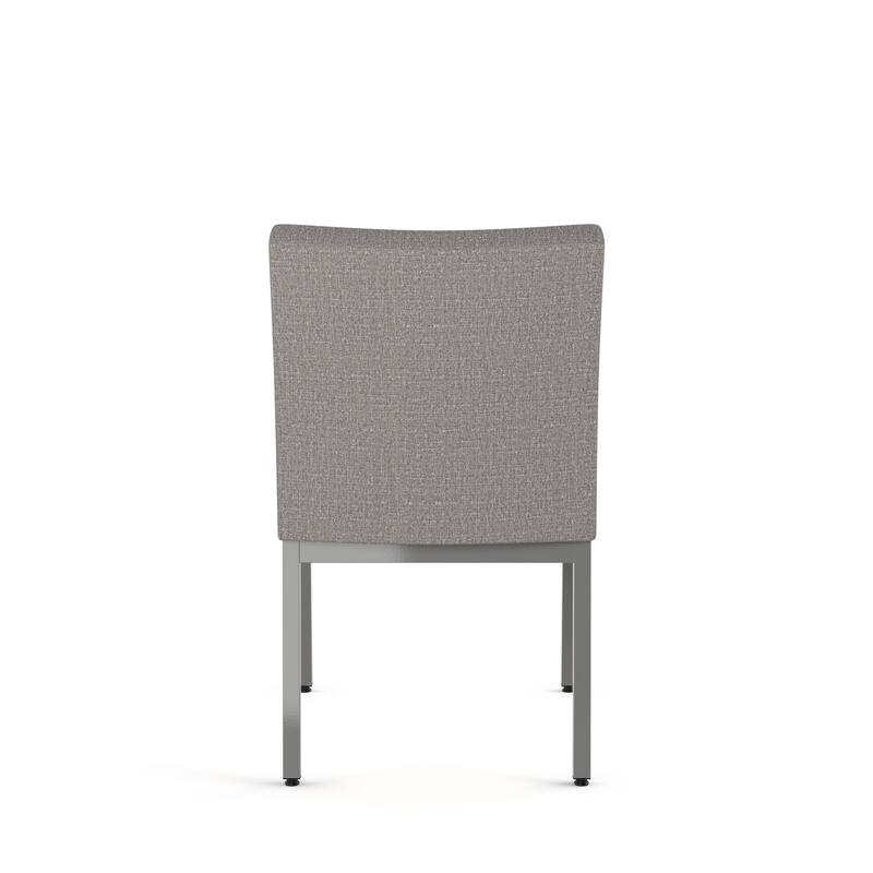 Amisco Perry Set of 2 Upholstered Dining Chairs with Metal Legs