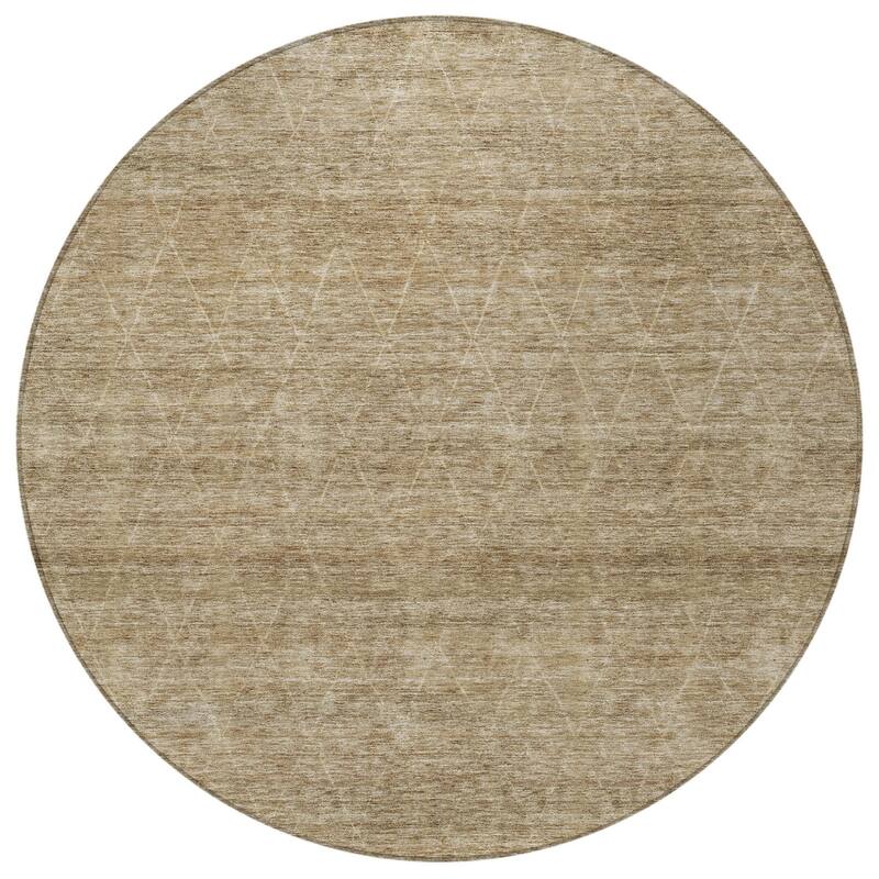 HomeRoots Geometric Transitional Rectangle Outdoor Rug