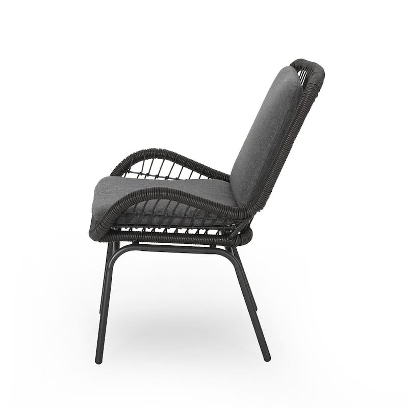 Patio Chair with Cushions (Set of 2)