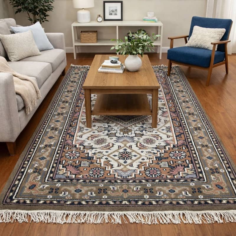 HERAT ORIENTAL Handmade Bidjar Wool Rug - 3x5'4