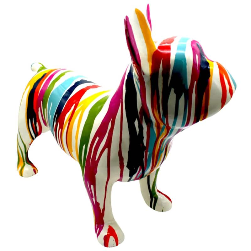 Interior Illusions Plus Graffiti Pup Dog - 17.5" long