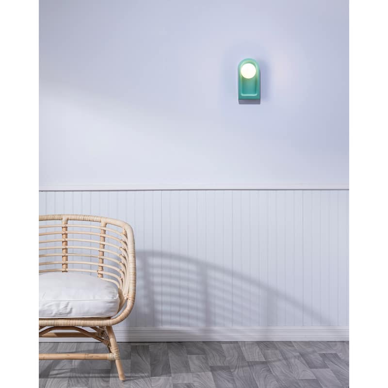 Ceramic Arcade Wall Sconce