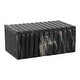 preview thumbnail 5 of 23, Decorative Rectangular Marble Ridged Box with Removeable Lid