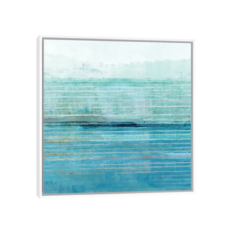 iCanvas "Ocean Daydream II" by Flora Kouta Framed Canvas Print - 37x37 - White