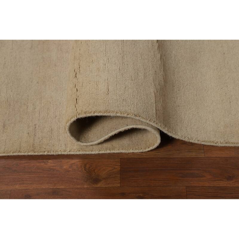 Gabbeh Modern Rug Hand-Knotted Contemporary Wool Carpet - 4'9"x 6'7"