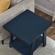preview thumbnail 3 of 13, Roundhill Furniture Athens Contemporary Wood Shelf End Table
