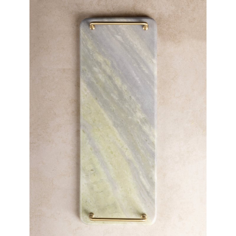 Osaka Green Onyx Tray - 16 x 6"