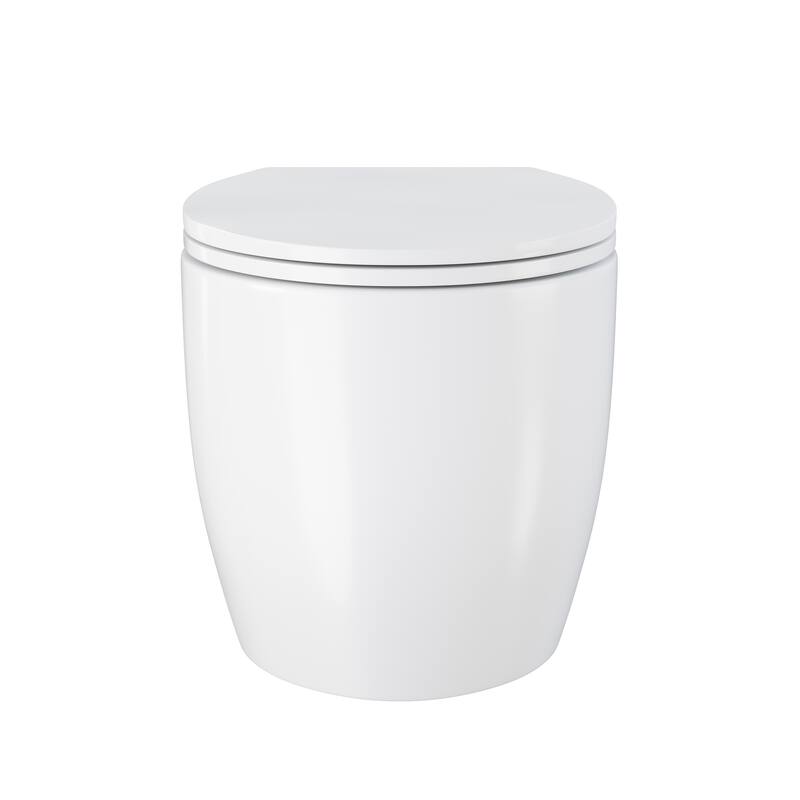 Classe Wall-Hung Elongated Toilet Bowl - 20.5" x 14.75" x 14.38"