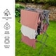 preview thumbnail 9 of 9, Clothes Drying Rack - Drying Rack for Indoor/Outdoor Use with 35lb Weight Capacity - Collapsible Drying Racks by Lavish Home
