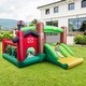 preview thumbnail 6 of 21, Farm Themed 6-in-1 Inflatable Castle with Trampoline