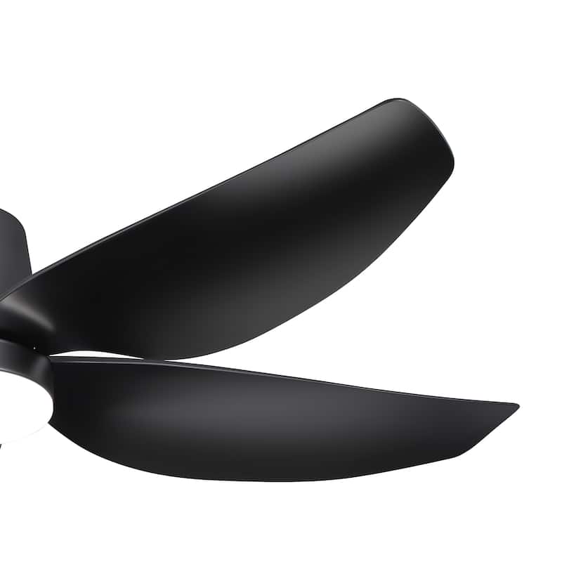 42"/52" Waterproof 5-Blade Outdoor Ceiling Fan with LED Light and Remote