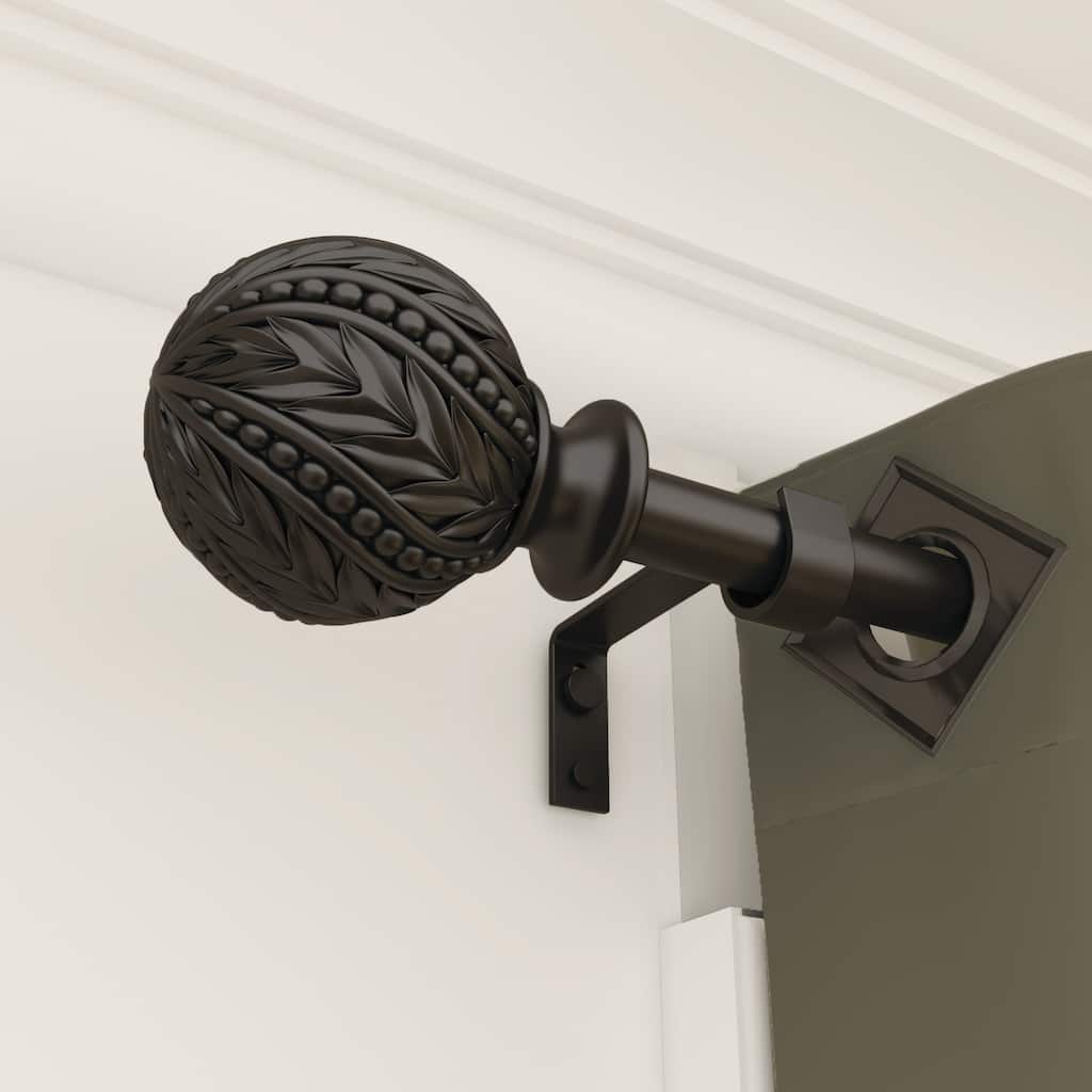 Modern Farmhouse Extendable Curtain Rod with Final Set