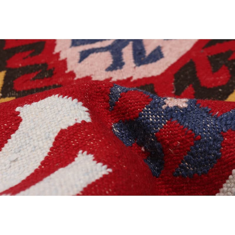 Ankara FW Red Kilim 5'0" x 7'11" - 5'0 x 7'11