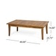 preview thumbnail 3 of 20, Nicholson Outdoor 4-seat Acacia Chat Set by Christopher Knight Home
