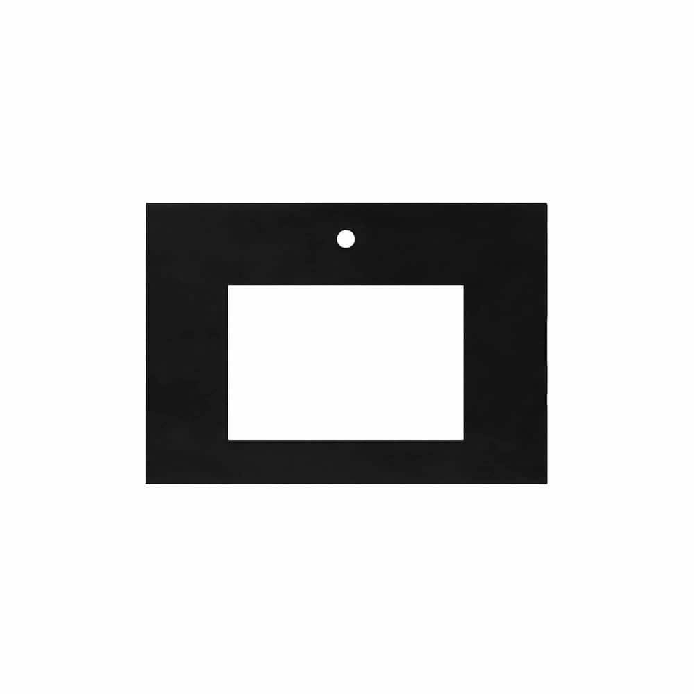 NativeStone Concrete Vanity Top - Rectangle Sink Cutout with Single Faucet Hole (Top Only)