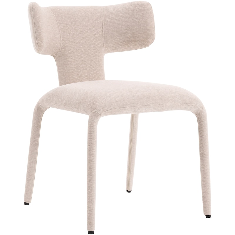 Modern Dining Chairs Set of 2, 18.9"Wx18.5"D Contemporary Fabric Side Chairs