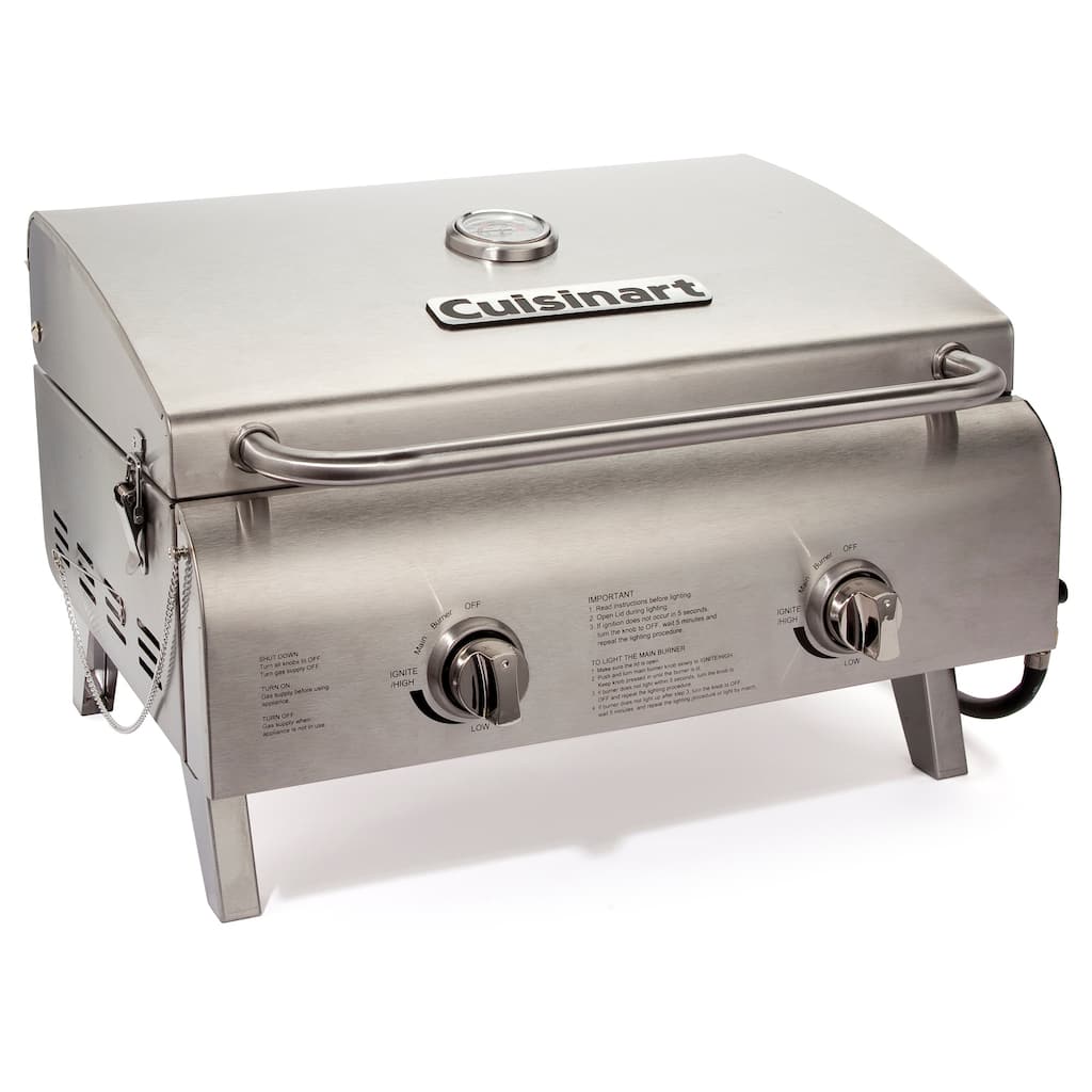 Chef's Style Stainless Tabletop Grill - N/A