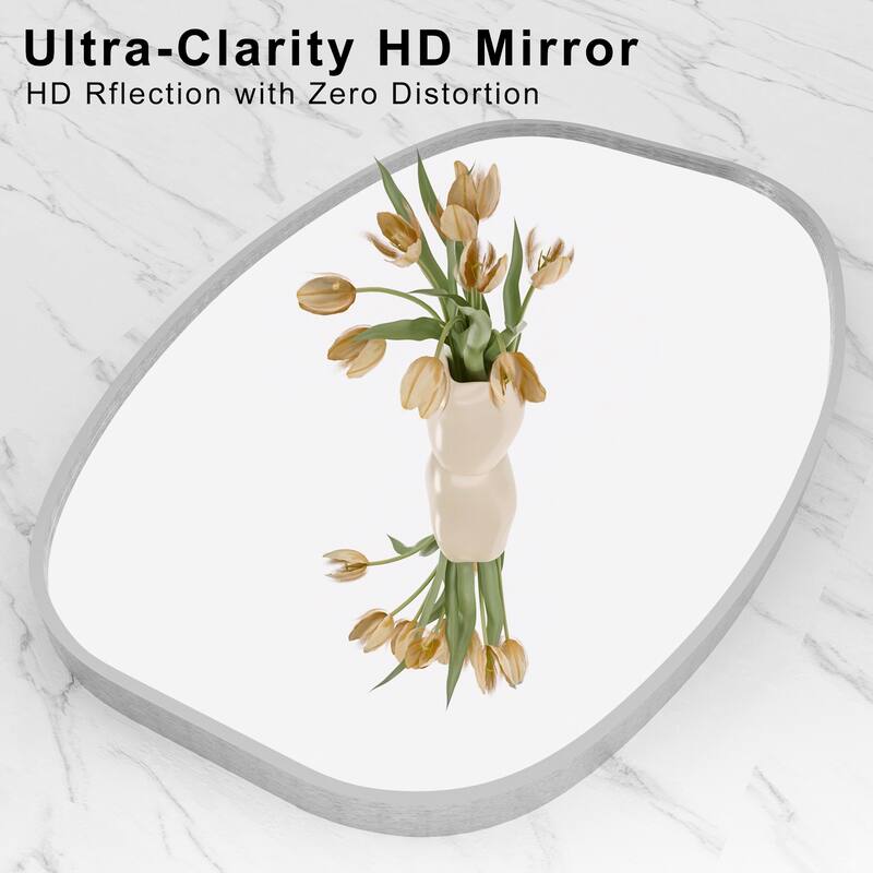 Oval Wall Mirror Bathroom Mirror for Over Sink