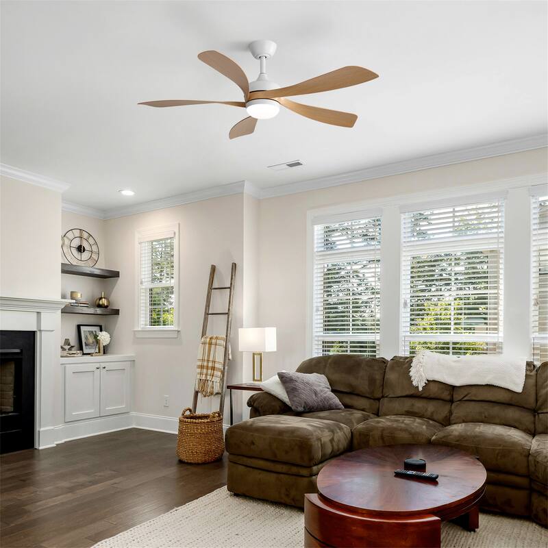 45 Inch Smart Ceiling Fan with Light