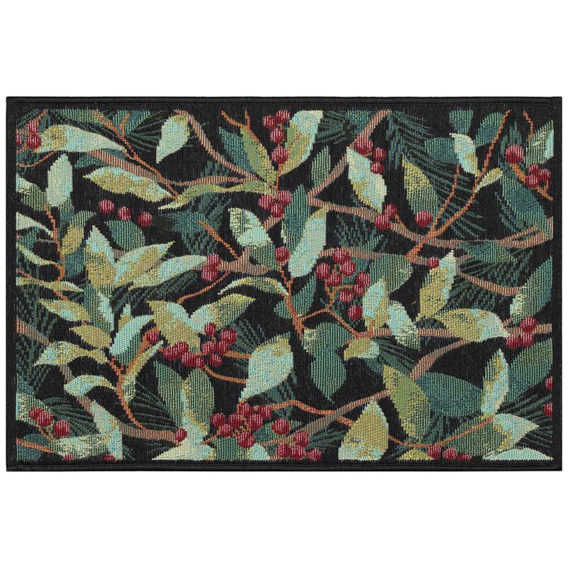 Liora Manne Esencia Holly Field Indoor/Outdoor Mat