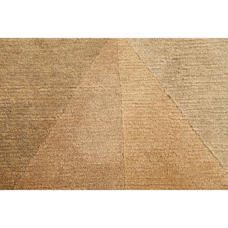 Vegetable Dye Oriental Nepalese Area Rug Wool Hand-knotted Carpet - 4'0" x 6'0"