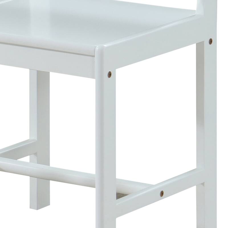 Aaron White Open Back Kid's Chair