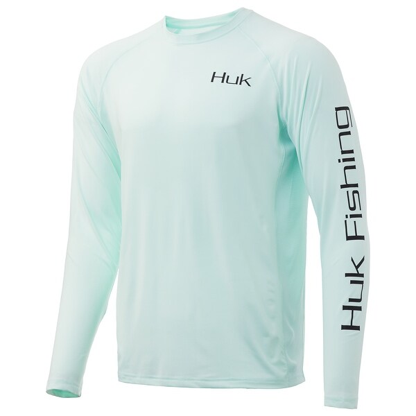 Shop Huk Men S Tuna Jig Pursuit Seafoam X Large Long Sleeve Shirt Overstock 30982049