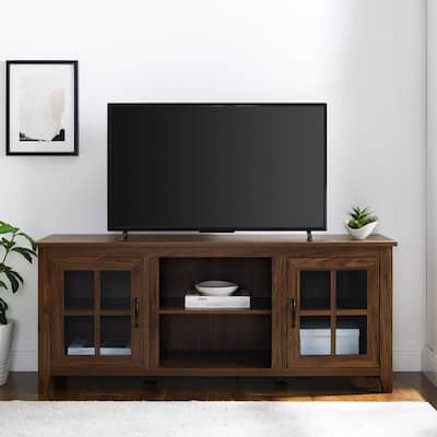 Middlebrook Designs Dornbirn 58-inch Glass-Door TV Stand