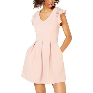 blush pink casual dress