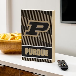 Purdue University Wooden Tabletop Mantel Shelf Sign - Bed Bath & Beyond ...