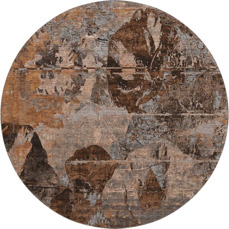 Premium Washable Super Soft Solid Abstract Mayfield Rug