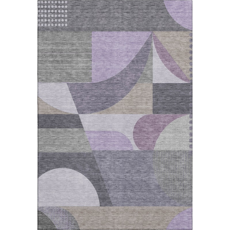 Premium Washable Super Soft Abstract Geo Mayfield Rug