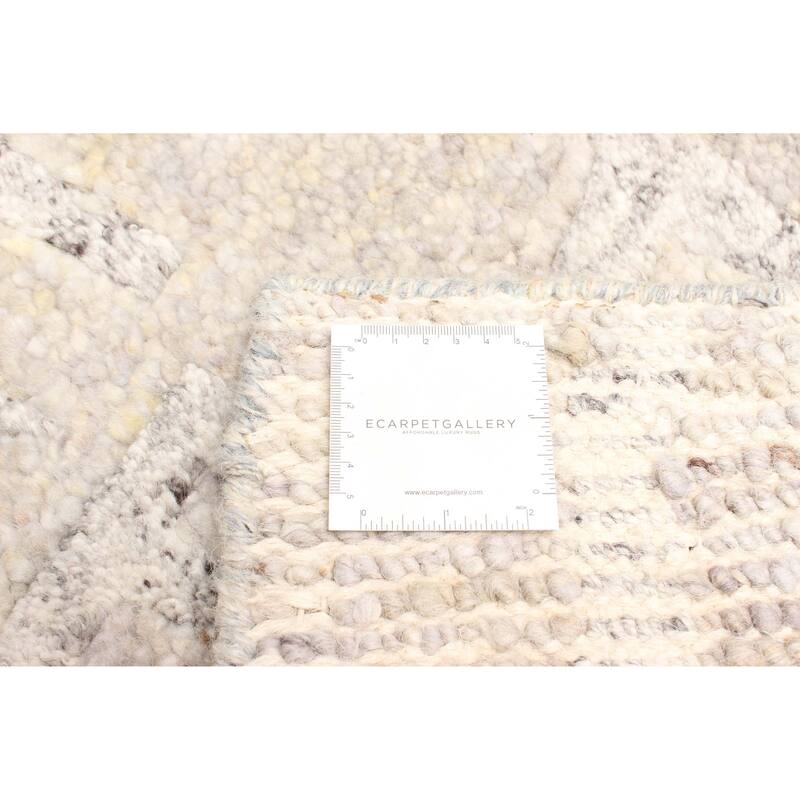 ECARPETGALLERY Hand-knotted Tangier Sage Wool Rug - 5'3 x 7'9