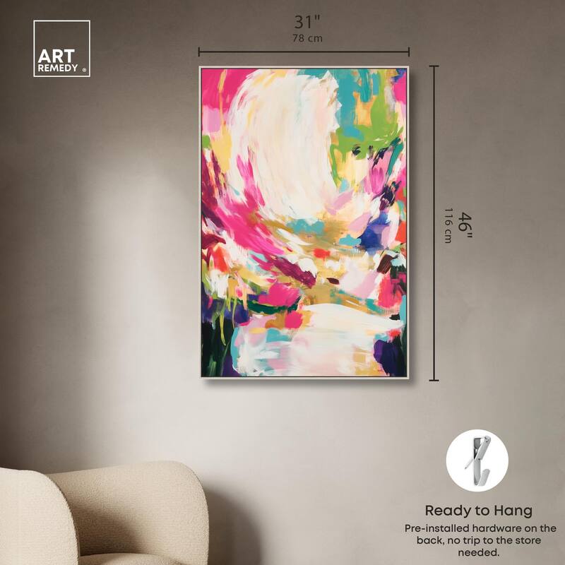 Deep Bloom II Canvas by Art Remedy