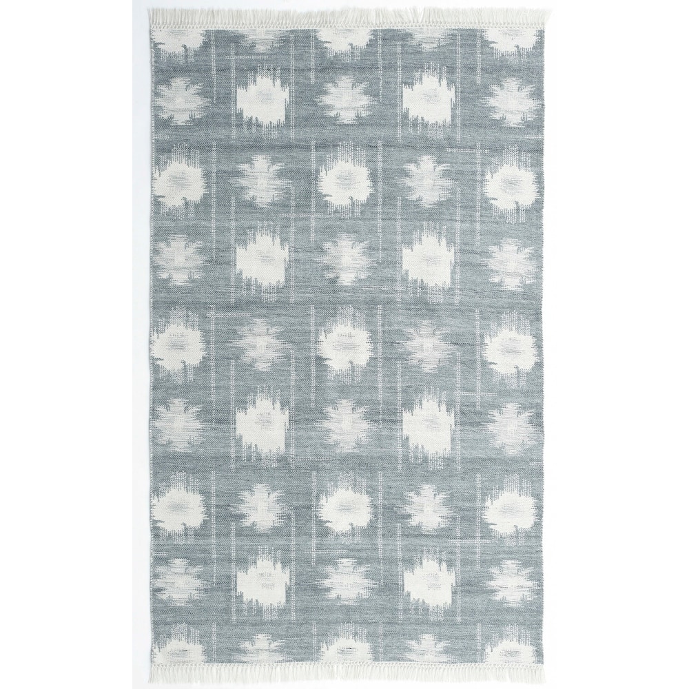 Terra by Obeetee Layla Alpas Blue Rug