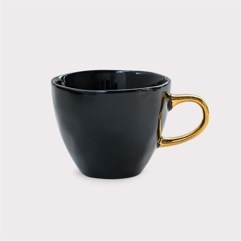 Good Morning Coffee Cup Black