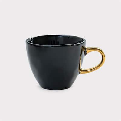 Good Morning Coffee Cup Black