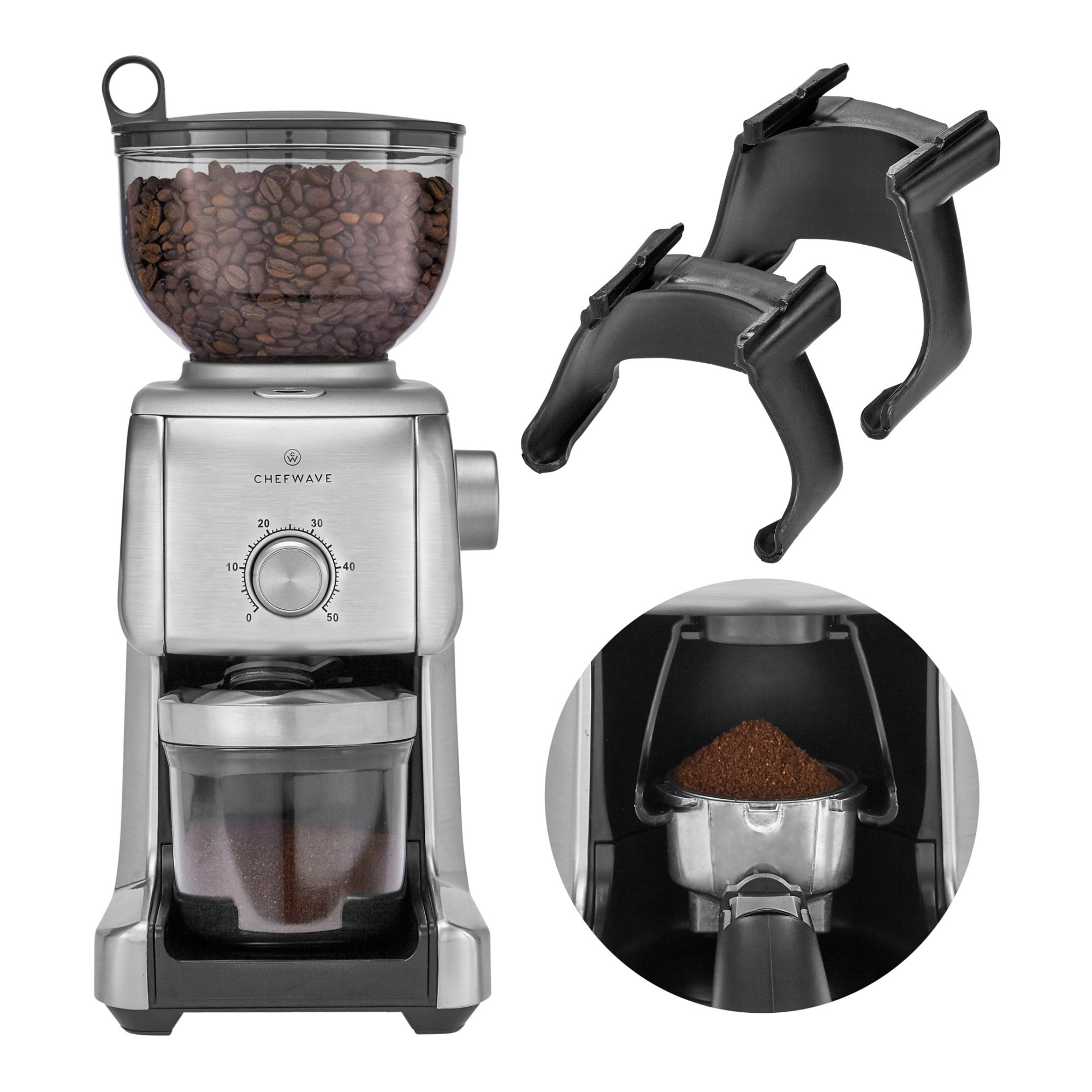 ChefWave Bonne Conical Burr Coffee Grinder with 16 Grind Settings - 14 x  6 x 8 - Bed Bath & Beyond - 30770158