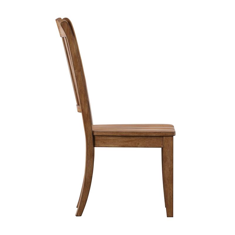 Eleanor Slat-back Wood Dining Chairs (Set of 2) by iNSPIRE Q Classic