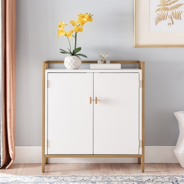White shop foyer cabinet