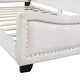preview thumbnail 6 of 32, Low-Profile Platform Bed Grounded Bed in Velvet Frame