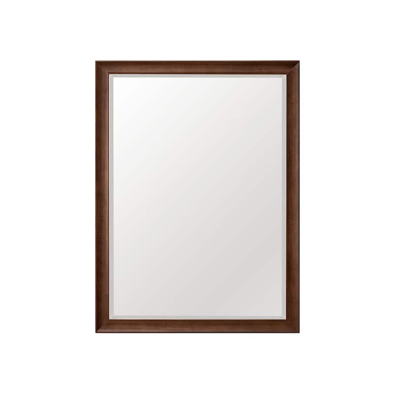 James Martin Vanities Glenbrooke 30" Mirror - Mid-Century Walnut