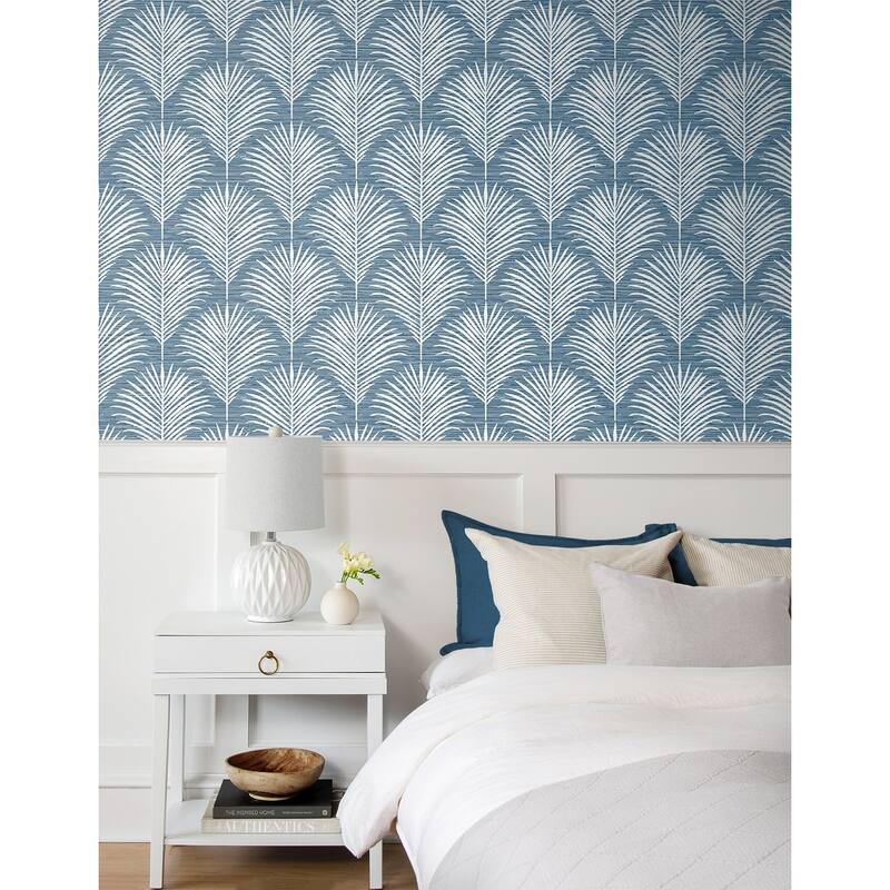 NextWall Grassland Palm Peel and Stick Wallpaper