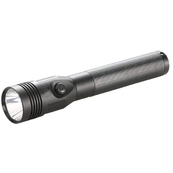 slide 2 of 3, LED Rechargeable Flashlight Black