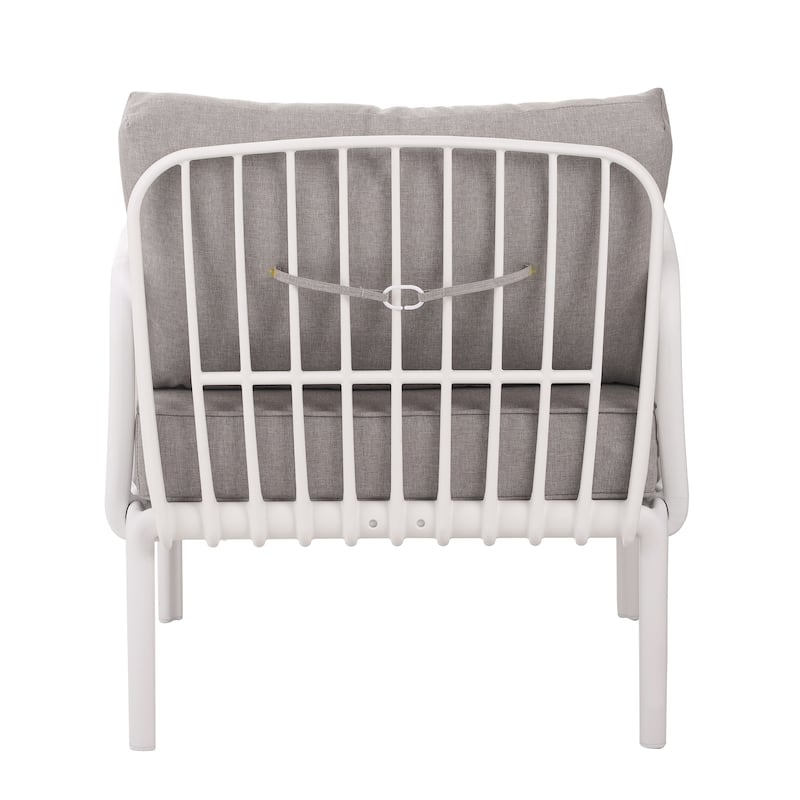 Patio Chair Armchair Reading Chair Accent Chair with Cushion, Padded Chair Club Chair Reception Chair