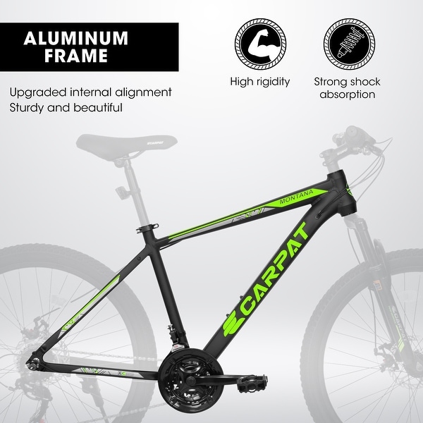 26-inch mountain bike adult aluminum frame shock absorbing 26-inch mountain bike adult aluminum frame shock absorbing