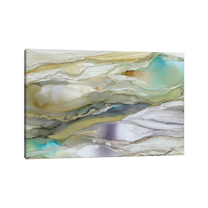 iCanvas "Marbled Glass III" by Carol Robinson Canvas Print