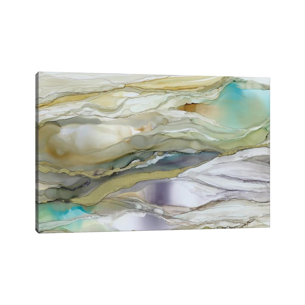 iCanvas "Marbled Glass III" by Carol Robinson Canvas Print