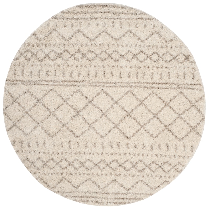 SAFAVIEH Arizona Shag Lotta Moroccan 1.2-inch Thick Rug